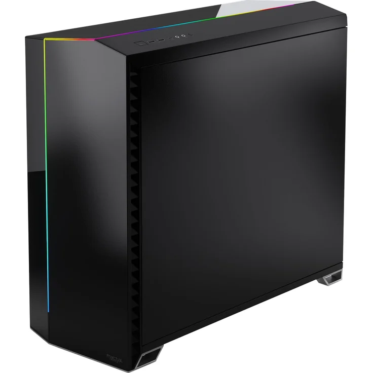 Fractal Design Vector RS Blackout Dark TG RGB ATX- Tower-Gehäuse, Schwarz, dunkel Getöntes Wasserkühlung Bereit Staubfilter - individualisierbare Effekte - USB 3.1 Gen 2 Typ-C Anschluss – Bild 9