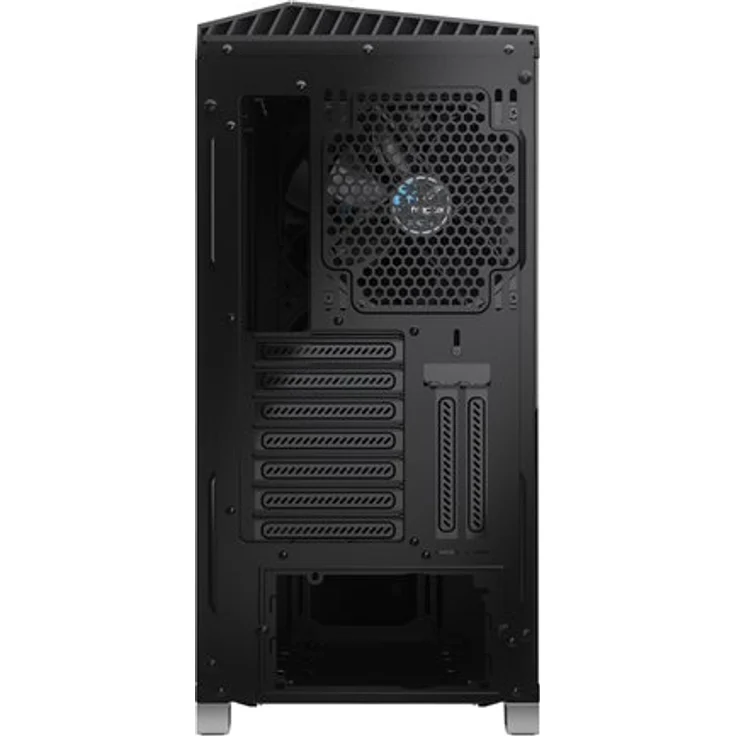 Fractal Design Vector RS Blackout Dark TG RGB ATX- Tower-Gehäuse, Schwarz, dunkel Getöntes Wasserkühlung Bereit Staubfilter - individualisierbare Effekte - USB 3.1 Gen 2 Typ-C Anschluss – Bild 6
