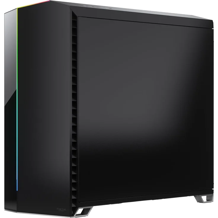 Fractal Design Vector RS Blackout Dark TG RGB ATX- Tower-Gehäuse, Schwarz, dunkel Getöntes Wasserkühlung Bereit Staubfilter - individualisierbare Effekte - USB 3.1 Gen 2 Typ-C Anschluss – Bild 2