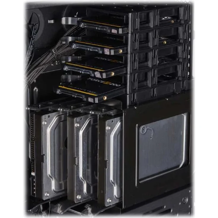 Corsair Crystal Series 680X RGB Hohem Luftdurchsatz Gehärtetem Glas ATX Smart Gaming Gehäuse, RGB LED, Schwarz – Bild 10