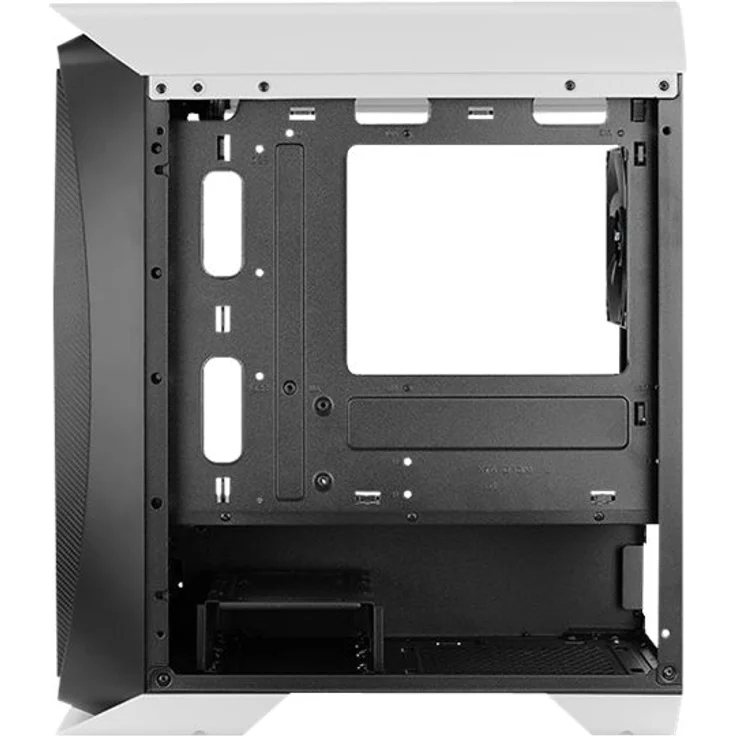 Aerocool AEROONEMINI, PC Micro ATX-Gehäuse, Front- und Seitenverkleidung, weiß – Bild 6