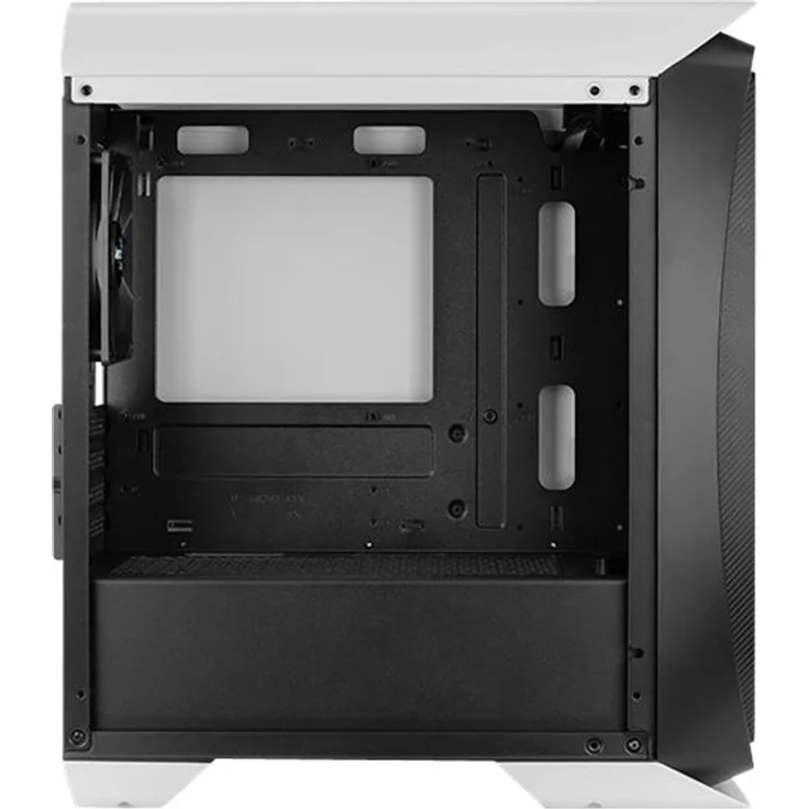 Aerocool AEROONEMINI, PC Micro ATX-Gehäuse, Front- und Seitenverkleidung, weiß – Bild 7