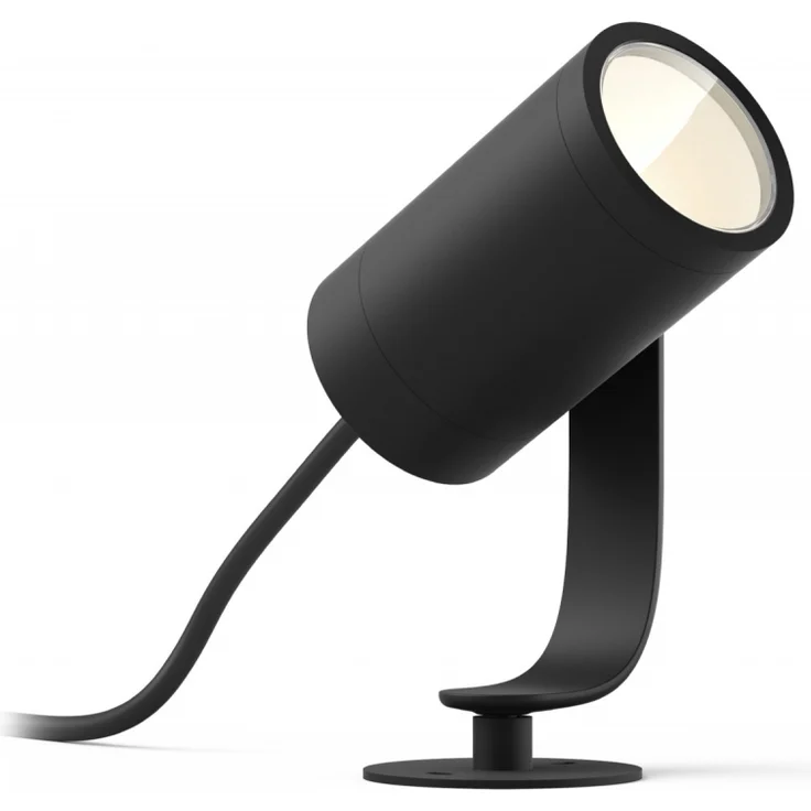 Philips Hue White and Color Ambiance LED Gartenstrahler Lily 1er Erweiterung, dimmbar, bis zu 16 Millionen Farben, steuerbar via App, kompatibel mit Amazon Alexa (Echo, Echo Dot) – Bild 2