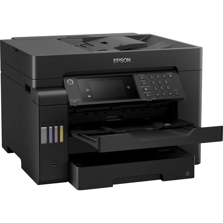Epson EcoTank ET-16600 4-in-1 Tintenstrahl-Multifunktionsgerät (Drucker, Scanner, Kopierer, Fax) Auflösung: 4800 x 2400, USB, LAN, WLAN, Mopria, AirPrint, Cloud Print (C11CH72401) – Bild 7