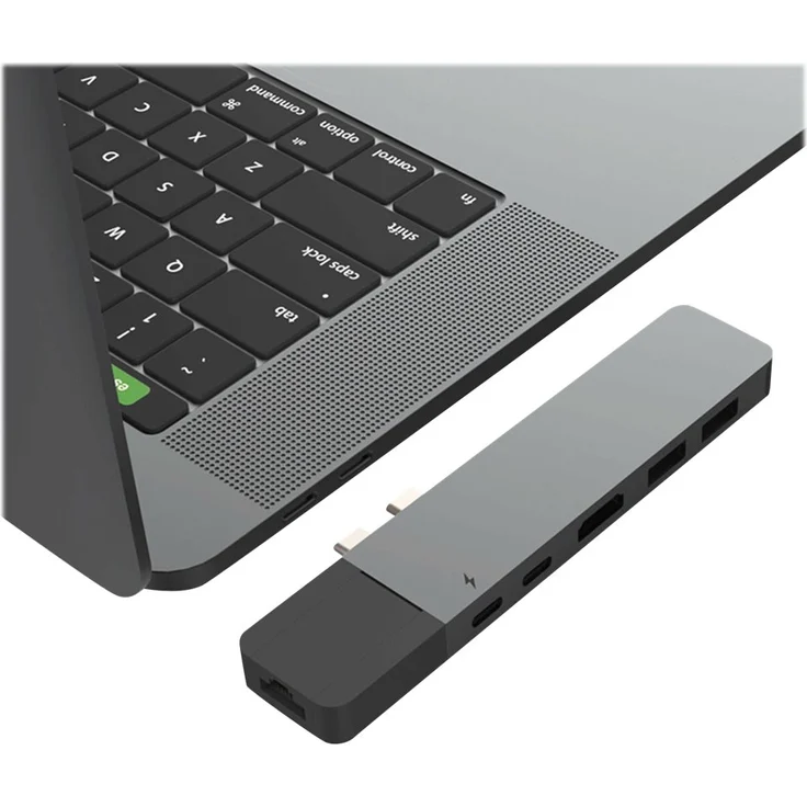 Hyper GN28N-Gray Hyperdrive Net 6-in-2 Hub für MacBook Pro 2016-2017 Grau – Bild 6
