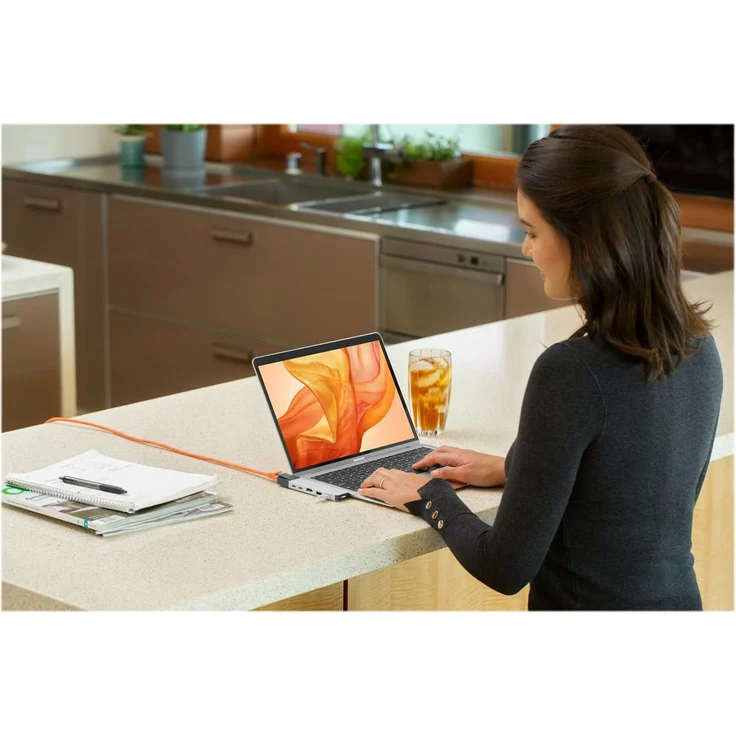 Hyper GN28N-Silver Hyperdrive Net 6-in-2 Hub für MacBook Pro 2016-2017 Silber – Bild 5