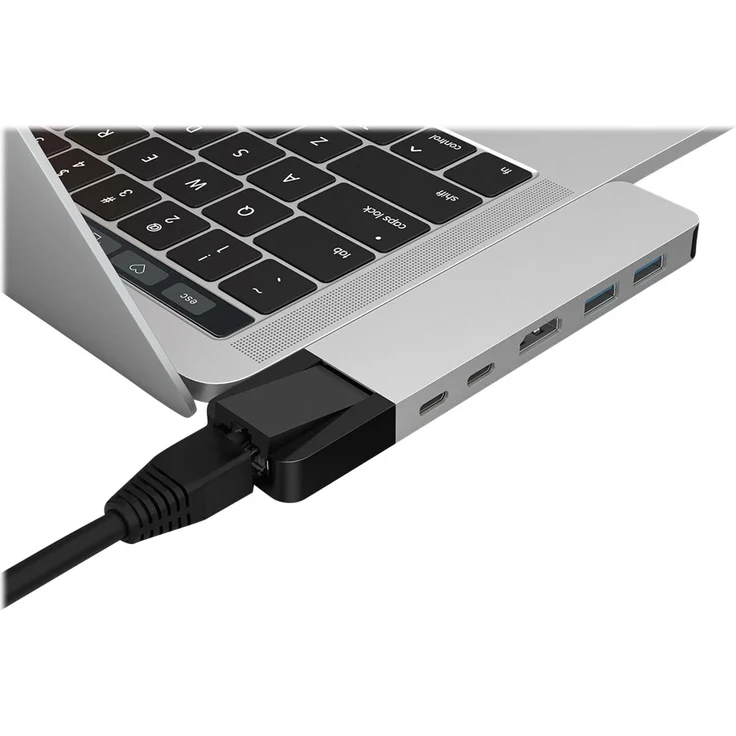 Hyper GN28N-Silver Hyperdrive Net 6-in-2 Hub für MacBook Pro 2016-2017 Silber – Bild 6
