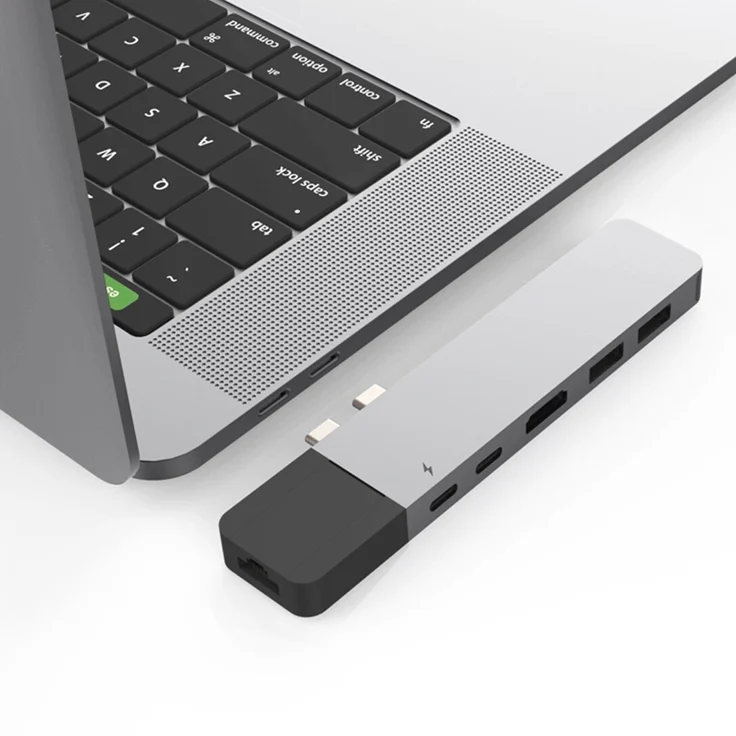 Hyper GN28N-Silver Hyperdrive Net 6-in-2 Hub für MacBook Pro 2016-2017 Silber – Bild 11