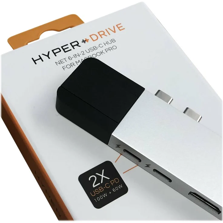 Hyper GN28N-Silver Hyperdrive Net 6-in-2 Hub für MacBook Pro 2016-2017 Silber – Bild 7