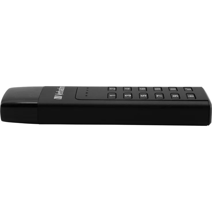 Verbatim Keypad Secure USB-C-Stick - 32 GB - Datenspeicher mit Passwortschutz, inkl. USB-C zu USB-C-Verlängerungskabel, schwarz – Bild 6