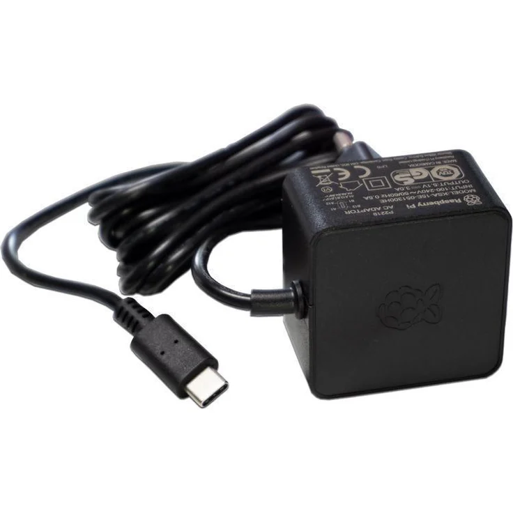 Raspberry Pi - offizielles Netzteil für Raspberry Pi 4 Model B, USB-C, 5.1V, 3A – Bild 3