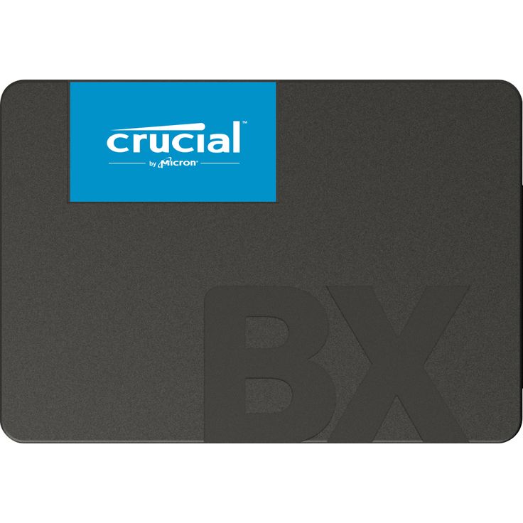 Crucial BX500 - Solid-State-Disk - 2 TB - intern - 2.5 Zoll (6.4 cm) - SATA 6Gb/s (CT2000BX500SSD1)