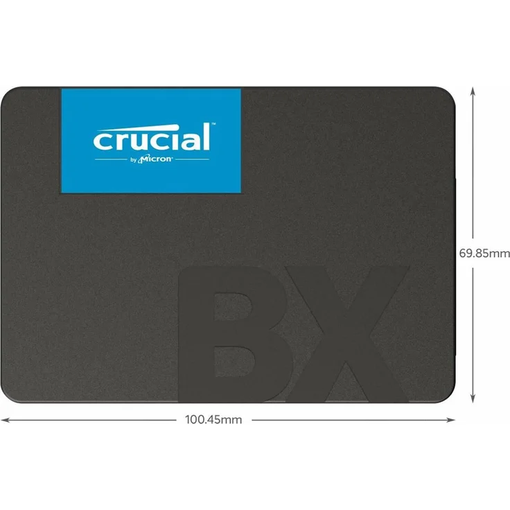 Crucial BX500 - Solid-State-Disk - 2 TB - intern - 2.5 Zoll (6.4 cm) - SATA 6Gb/s (CT2000BX500SSD1) – Bild 10