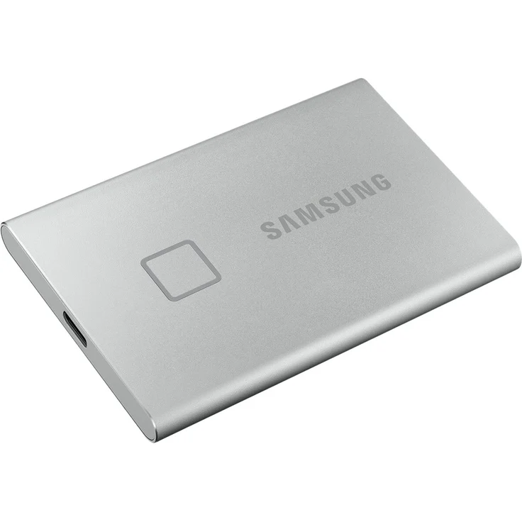 Samsung T7 Touch MU-PC500S - Solid-State-Disk - verschlüsselt - 500 GB - extern (tragbar) - USB 3.2 Gen 2 (USB-C Steckverbinder) - 256-Bit-AES - Silber (MU-PC500S/WW) – Bild 7