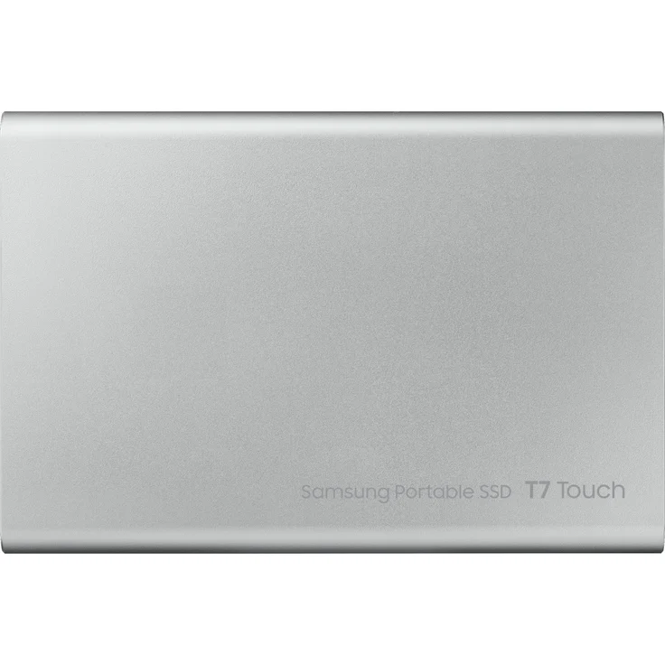 Samsung T7 Touch MU-PC500S - Solid-State-Disk - verschlüsselt - 500 GB - extern (tragbar) - USB 3.2 Gen 2 (USB-C Steckverbinder) - 256-Bit-AES - Silber (MU-PC500S/WW) – Bild 6