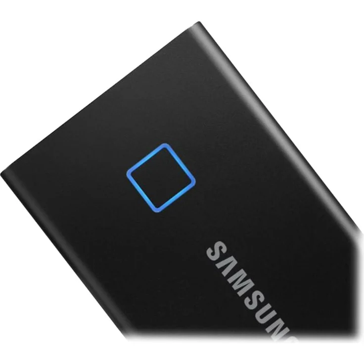 Samsung T7 Touch MU-PC500K - Solid-State-Disk - verschlüsselt - 500 GB - extern (tragbar) - USB 3.2 Gen 2 (USB-C Steckverbinder) - 256-Bit-AES - Schwarz (MU-PC500K/WW) – Bild 6