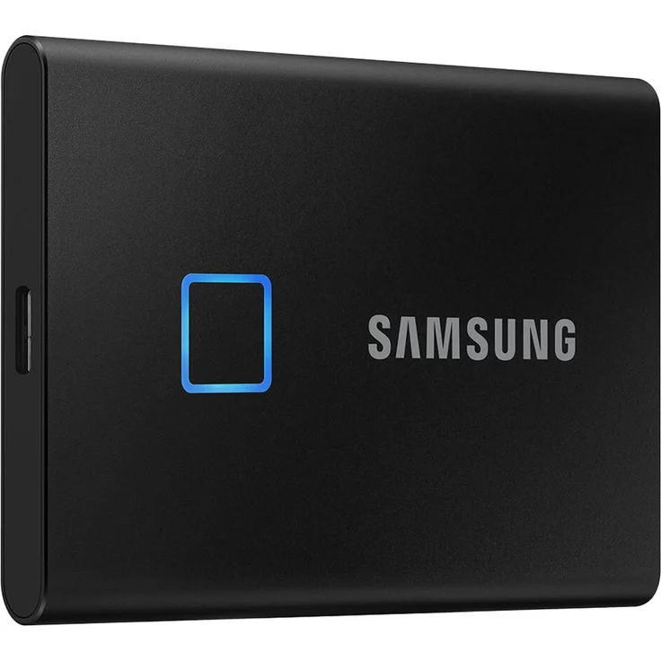 Samsung T7 Touch MU-PC500K - Solid-State-Disk - verschlüsselt - 500 GB - extern (tragbar) - USB 3.2 Gen 2 (USB-C Steckverbinder) - 256-Bit-AES - Schwarz (MU-PC500K/WW) – Bild 9