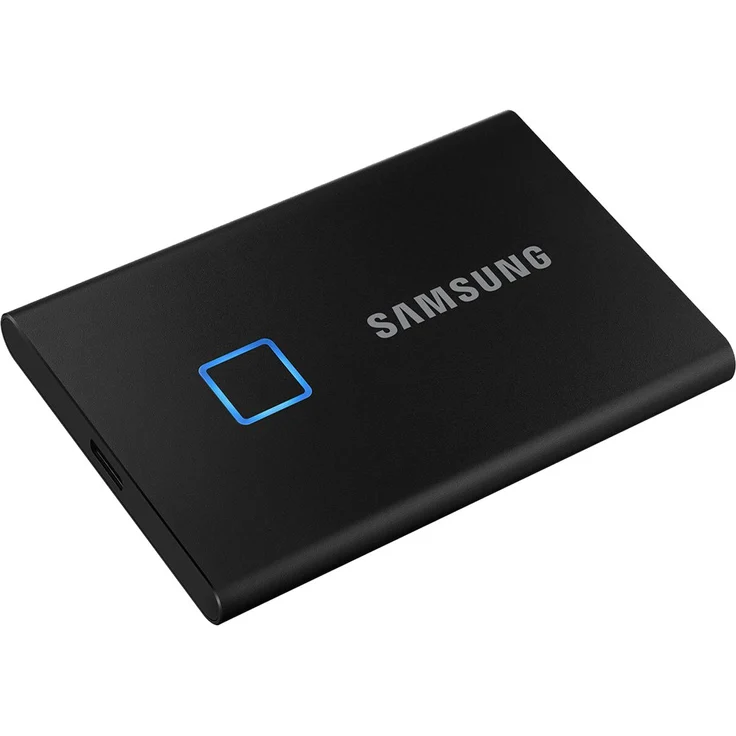 Samsung T7 Touch MU-PC500K - Solid-State-Disk - verschlüsselt - 500 GB - extern (tragbar) - USB 3.2 Gen 2 (USB-C Steckverbinder) - 256-Bit-AES - Schwarz (MU-PC500K/WW) – Bild 7