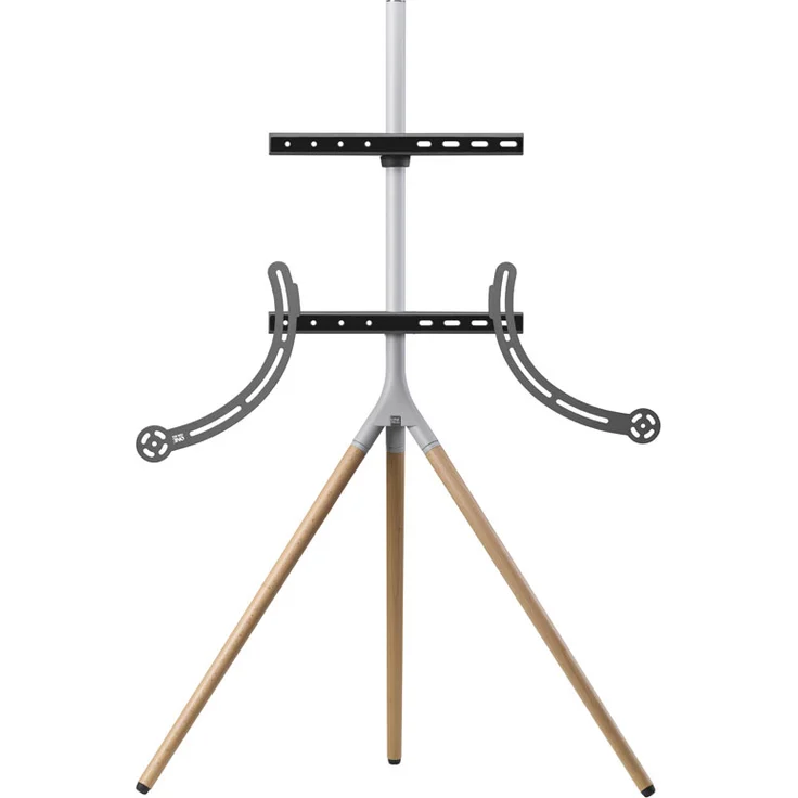 One For All Universelles Tripod TV-Stativ - Bildschirmgrößen 32-65'' - LCD-LED-Plasma-OLED-QLED-TV-Geräte-schwenkbar um 360° - Höhenverstellbar - VESA 400x400 - elegantes Design - WM7472 – Bild 7