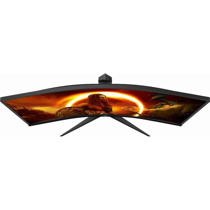 AOC Gaming CU34G2X 86 cm (34 Zoll) Curved Monitor (QHD, HDMI, DisplayPort, Free-Sync, 1ms Reaktionszeit, 144 Hz, 3440x1440) schwarz-rot – Bild 6