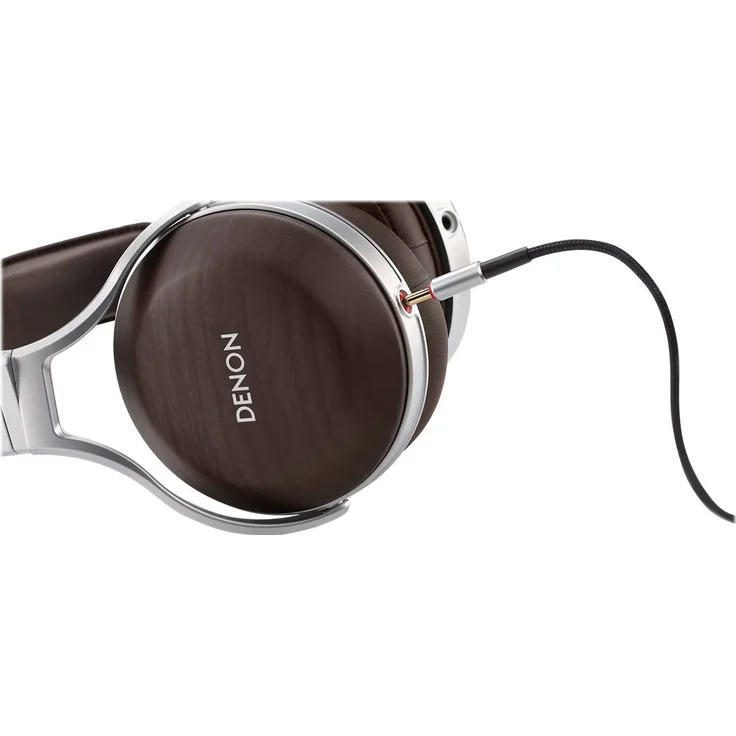 Denon AHD5200EM Premium Over-Ear-Kopfhörer, braun – Bild 10