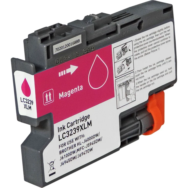 Kompatibel Brother LC-3239 XL M Magenta Rot Druckerpatrone für 5.000 Seiten von Gigao – Bild 2