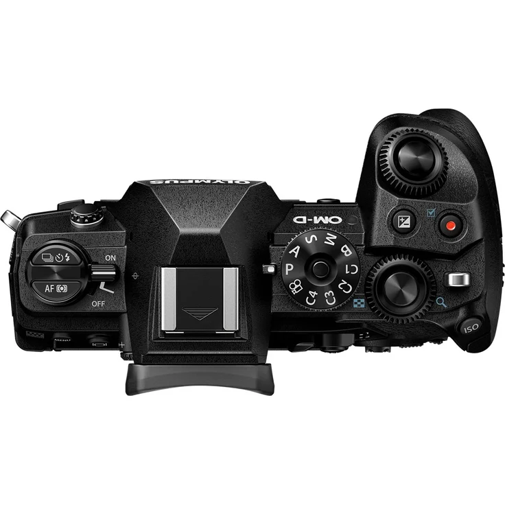 Olympus OM-D E-M1 Mark III Micro Four Thirds Systemkamera Gehäuse, 20 MP Sensor, 5-Achsen Bildstabilisierung, Leistungsstarker Autofokus, 4K Video, Wi-Fi, Bluetooth, Schwarz – Bild 3