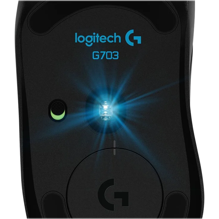 Logitech G703 Lightspeed kabellose Gaming-Maus (mit Hero 16K-Sensor, Lightsync RGB, Powerplay-kompatibel, geringes Gewicht von 95 g + optionales 10-g-Gewicht, Deutsche Verpackung (Osteuropa)) – Bild 6