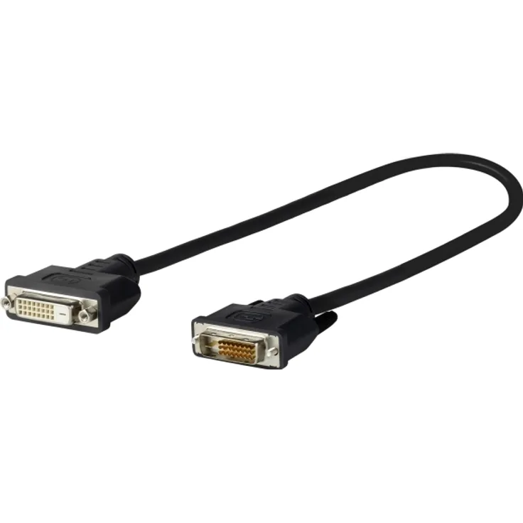 VivoLink Pro - DVI-Adapter - DVI-D (M) bis DVI-D (W) - 20 cm