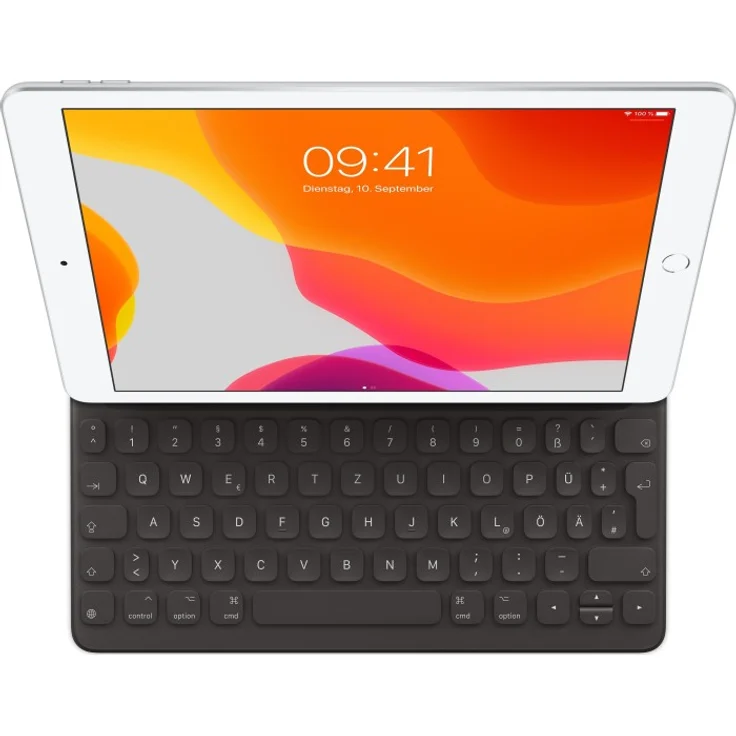 Apple Smart Keyboard (für iPad 10,2'' und iPad Pro/Air 3 10,5''), Deutsch (MX3L2D/A) – Bild 1