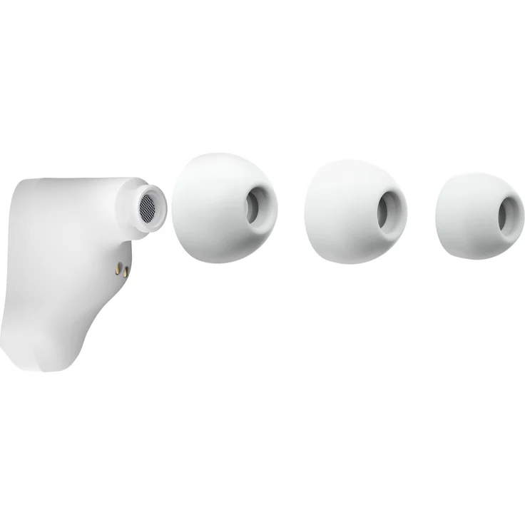 Belkin SoundForm True Wireless In-Ear-Kopfhörer (Bluetooth Ohrhörer für iPhone, Samsung, Google, Touch-Bedienung, portables Ladecase, 24 Stunden Abspielzeit, Geräuschisolierung, schweißfest, Weiß – Bild 4