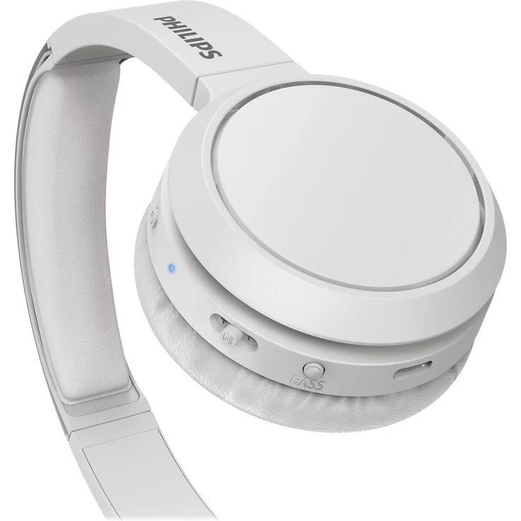 Philips On Ear Kopfhörer H4205WT-00 matt Over-Ear-Kopfhörer, mit Bluetooth, Mikrofon, weiß – Bild 4