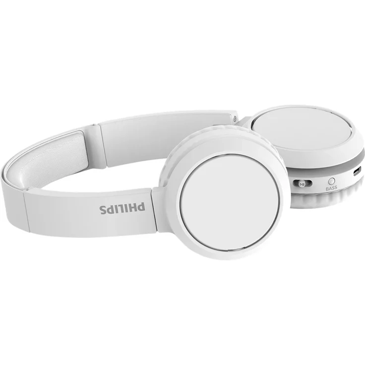 Philips On Ear Kopfhörer H4205WT-00 matt Over-Ear-Kopfhörer, mit Bluetooth, Mikrofon, weiß – Bild 7