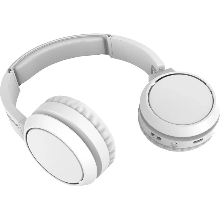Philips On Ear Kopfhörer H4205WT-00 matt Over-Ear-Kopfhörer, mit Bluetooth, Mikrofon, weiß – Bild 5