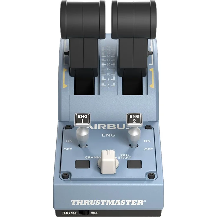 Thrustmaster TCA Quadrant Airbus Edition Schwarz, Hellblau (2960840) (PC) – Bild 5
