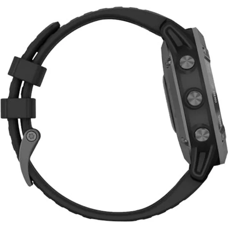 Garmin fēnix 6 Pro Solar Smartwatch GPS, Unisex, 47mm, Kunststoffgehäuse, Schiefergrau/Schwarz – Bild 8