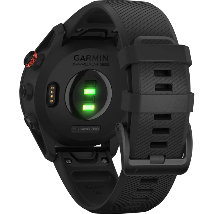 Garmin Approach S62 Smartwatch Golf-Uhr GPS, Unisex, 47mm, Keramiklünette, Schwarz/Schwarz (010-02200-00) – Bild 9