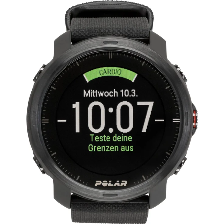 Polar Grit X Multisportuhr GPS, Unisex, M/L, Edelstahlgehäuse, Schwarz/Schwarz (90081734) – Bild 6