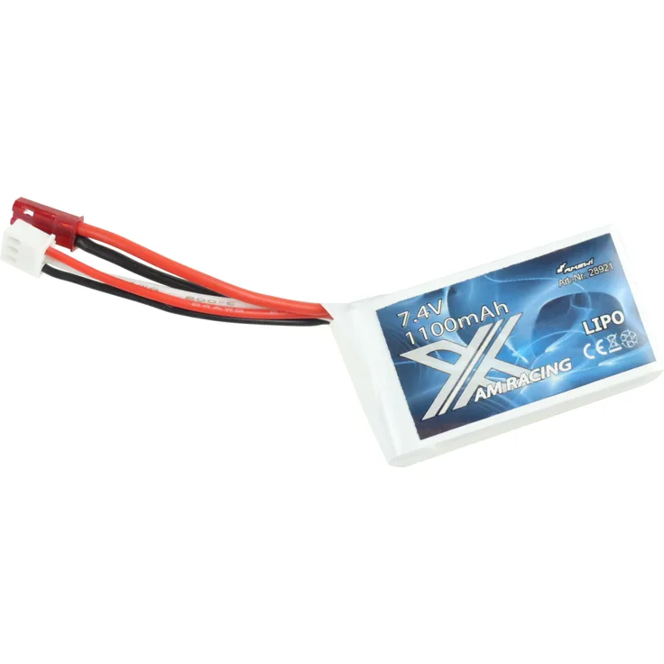 LiPo Akku 2S 7,4V 1100mAh AMX RACING