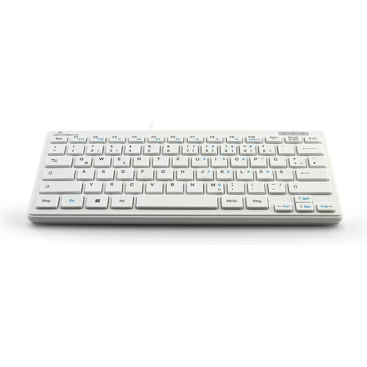 MediaRange MROS113 Tastatur USB QWERTZ Deutsch Weiß ( MROS113 ) – Bild 2