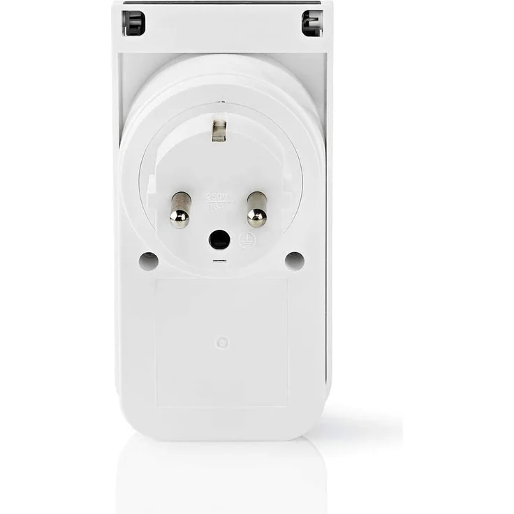 Nedis Smartlife Smart Stecker, Wi-Fi, IP44, Leistungsmesser, 3680 W, Schutzkontakt/Typ F (CEE 7/7), -30 - 40 °C, Android/iOS, grau/weiß – Bild 7