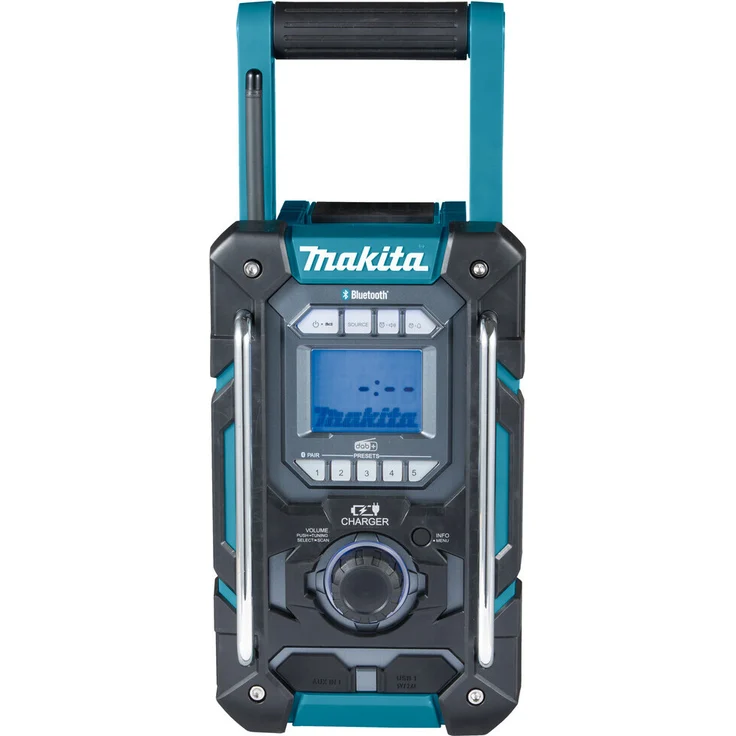 Makita 12V 18V Akku-Baustellenradio DMR301 DAB+ & Bluetooth – Bild 1