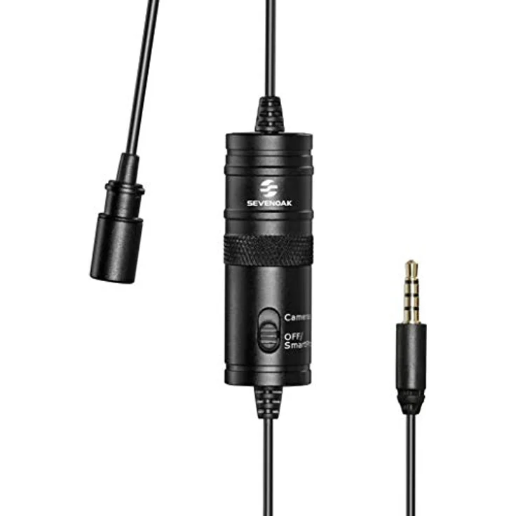 BOYA by-M1 3.5mm Ansteckmikrofon aus Metall für Smartphones, DSLR, Camcorder, Audiorecorder, PC mit Windschutz – Bild 2