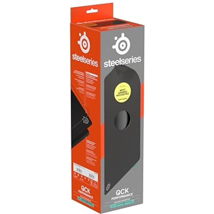 SteelSeries QcK Performance Balance XL Mauspad - Gaming-Mauspad, rutschfeste Basis, 900 x 400 mm, schwarz – Bild 10
