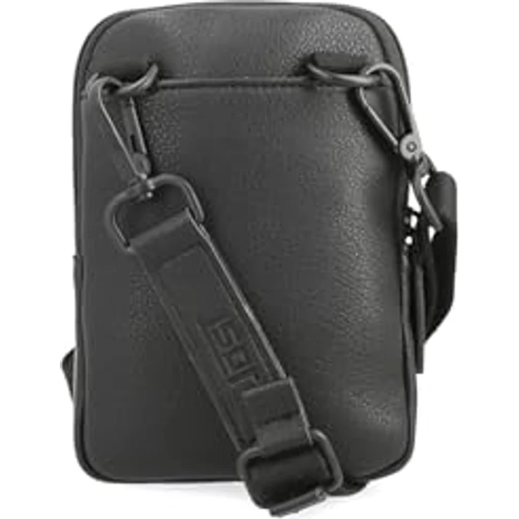 Jost Riga Handytasche, schwarze PU-Hülle für Smartphones bis 14 cm – Bild 4