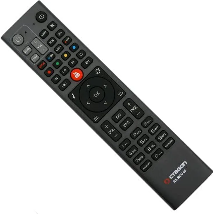 Octagon SX RCU 05 2/1 Universal Original Fernbedienung, Black