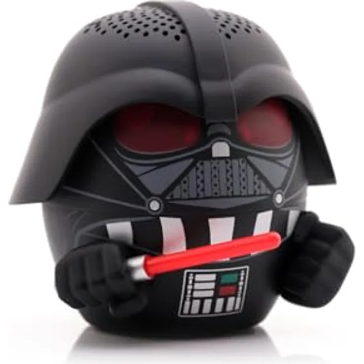Bitty Boomers Star Wars Darth Vader Mini Bluetooth-Lautsprecher – Kompakt, kraftvoller Sound, ideal für unterwegs