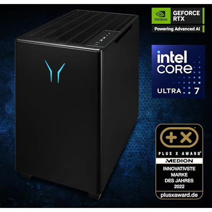 Medion ERAZER Bandit P20 Gaming PC, Intel Core Ultra 7 265F, 32GB DDR5 RAM, GeForce RTX 5070 12GB GDDR7, 1TB SSD, Windows 11 Home – Bild 2