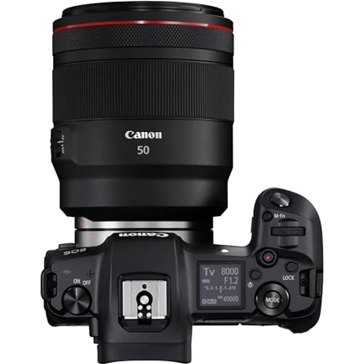 Canon Objektiv RF 50mm F1.2L USM für EOS R (Festbrennweite, 77mm Filtergewinde, Autofokus, Lichtstark) schwarz – Bild 3