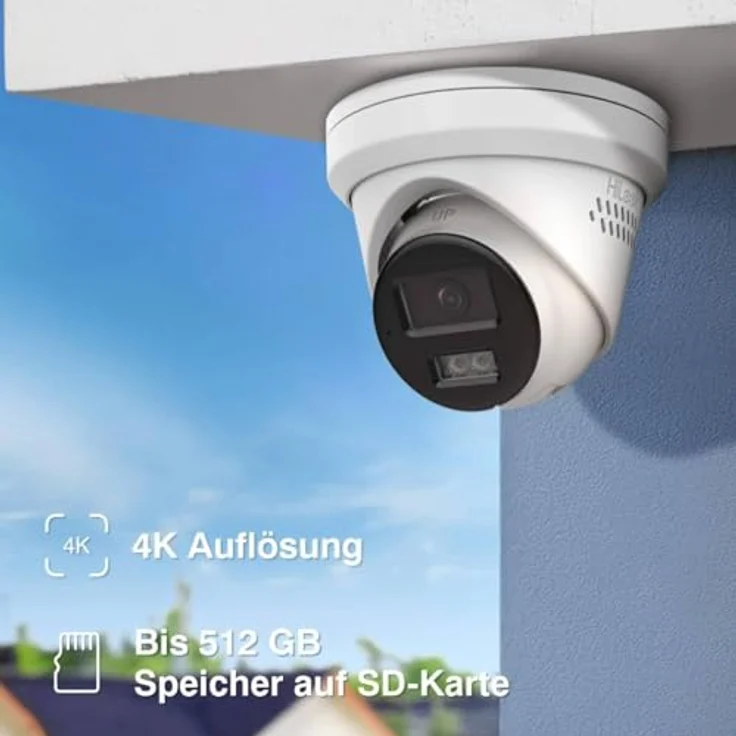 HILOOK Überwachungskamera HiLook IK28P-460T, 6 MP, IP67 wetterfest, PoE-Installation, 2-TB-NVR mit Nachtsicht – Bild 8
